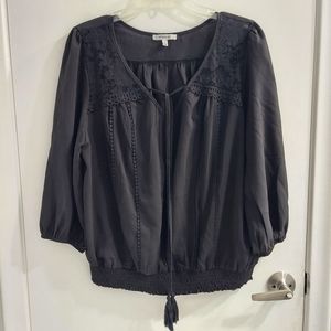 Reese Black Blouse